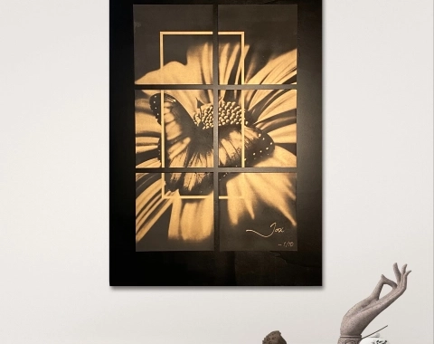 18. Ervaar het exclusieve kunstwerk “The Flower and the Butterfly”: de essentie van transformatie en schoonheid