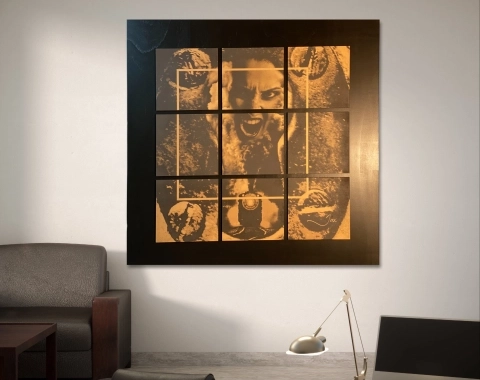 31.Ervaar het exclusieve kunstwerk “Runaway Train” : een unieke combinatie van innerlijke strijd en emotie