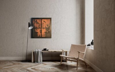 44. ONTDEK HET LUXE KUNSTWERK “DAISIES” : een tijdloze elegantie - Afbeelding 4