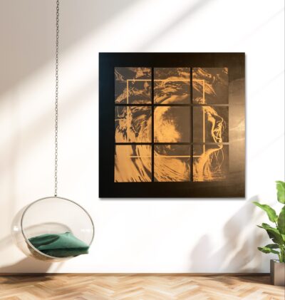 32. ERVAAR HET LUXE KUNSTWERK “DARK SIDE OF THE MOON” : een mysterieus en diepgaand meesterwerk - Afbeelding 7
