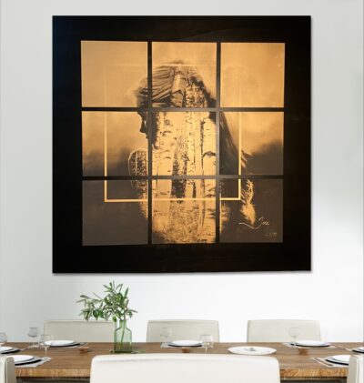 9. EXCLUSIEF EN BETOVEREND KUNSTWERK “LOST INSIDE THE GIRL” : doordrongen van een diepe symboliek - Afbeelding 8