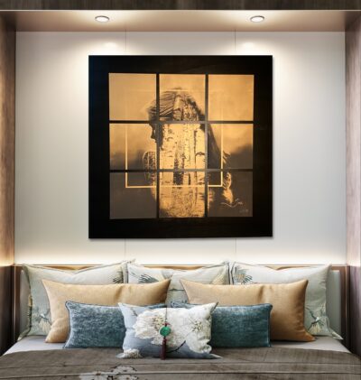 9. EXCLUSIEF EN BETOVEREND KUNSTWERK “LOST INSIDE THE GIRL” : doordrongen van een diepe symboliek - Afbeelding 10