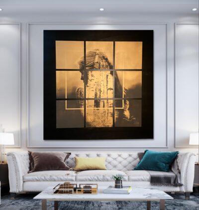 9. EXCLUSIEF EN BETOVEREND KUNSTWERK “LOST INSIDE THE GIRL” : doordrongen van een diepe symboliek - Afbeelding 6