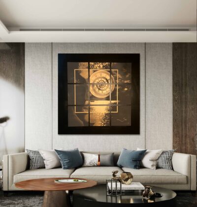 7. VERKEN DE DIEPE SYMBOLIEK VAN TIJD IN HET LUXE KUNSTWERK "SIGN OF TIMES” : een uniek kunstwerk over de complexiteit van tijd en toekomst - Afbeelding 9