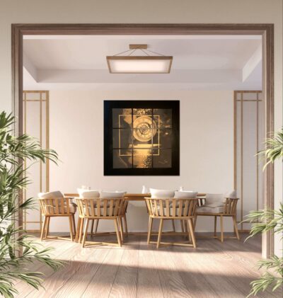 7. VERKEN DE DIEPE SYMBOLIEK VAN TIJD IN HET LUXE KUNSTWERK "SIGN OF TIMES” : een uniek kunstwerk over de complexiteit van tijd en toekomst - Afbeelding 11