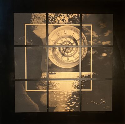 7. VERKEN DE DIEPE SYMBOLIEK VAN TIJD IN HET LUXE KUNSTWERK "SIGN OF TIMES” : een uniek kunstwerk over de complexiteit van tijd en toekomst - Afbeelding 2
