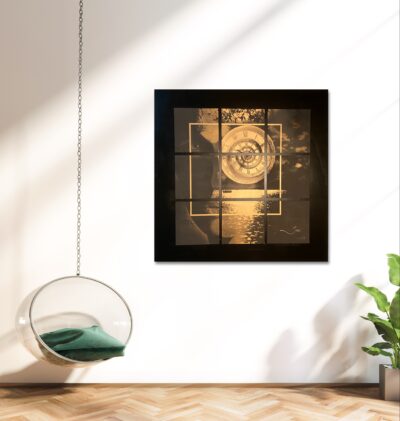 7. VERKEN DE DIEPE SYMBOLIEK VAN TIJD IN HET LUXE KUNSTWERK "SIGN OF TIMES” : een uniek kunstwerk over de complexiteit van tijd en toekomst - Afbeelding 6