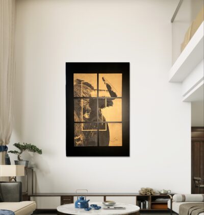 ONTKETEN DE ONVERZETTELIJKE KRACHT VAN HET EXCLUSIEVE KUNSTWERK "SPIRIT OF THE BULL” : een uniek kunstwerk met diepe symboliek en kracht - Afbeelding 9