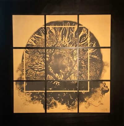 8. ONTDEK DE VERBORGEN DIEPTEN VAN HET LUXE KUNSTWERK "THERE'S MORE THAN MEETS THE EYE” : een exclusief kunstwerk dat de grenzen van perceptie verkent - Afbeelding 2